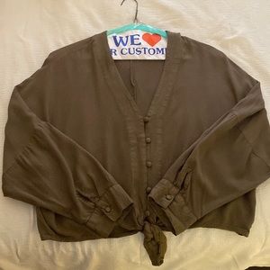 SIM & SAM - Olive Green - Blouse - M
